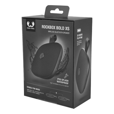 1RB5100 | Fresh 'n Rebel Rockbox Bold Xs splashproof TWS speaker 4W kolor ciemnoszary (LT49721-N0060)