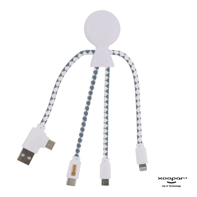 2081 | Xoopar Mr. Bio Charging cable kolor biały (LT41004-N0001)