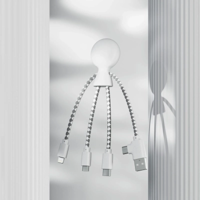 2081 | Xoopar Mr. Bio Charging cable kolor biały (LT41004-N0001)