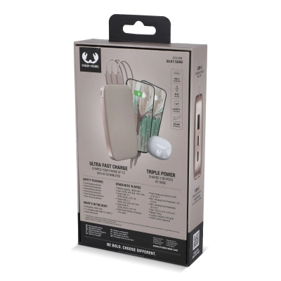 2PB18100 | Fresh 'n Rebel Powerbank 18000mAh USB-C Fast Charging 20W kolor beżowy (LT49403-N0055)