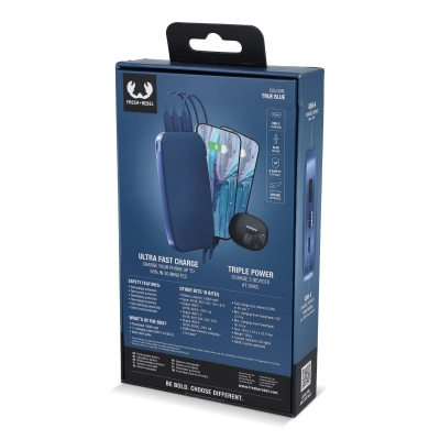 2PB18100 | Fresh 'n Rebel Powerbank 18000mAh USB-C Fast Charging 20W kolor niebieski (LT49403-N0011)