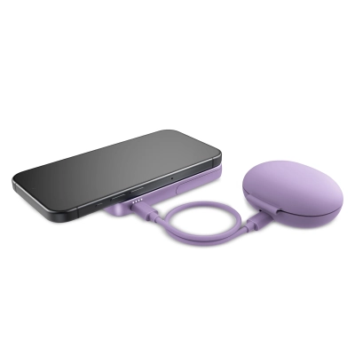 2PBM5000| Fresh 'n Rebel Compatible with MagSafe MagSafe Powerbank Wireless 5000mAh kolor liliowy (LT49413-N0071)