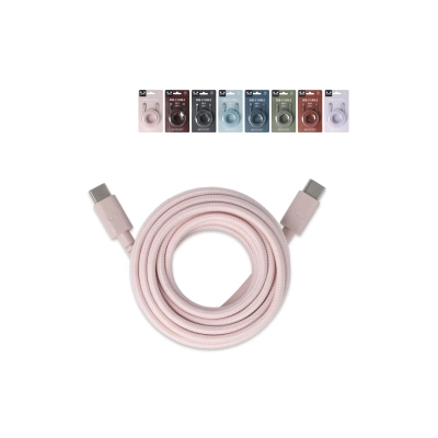 2UCC200 | Kabel Fresh 'Rebel USB-C do USB-C 2,0 m kolor deep mauve (LT49409-N0046)