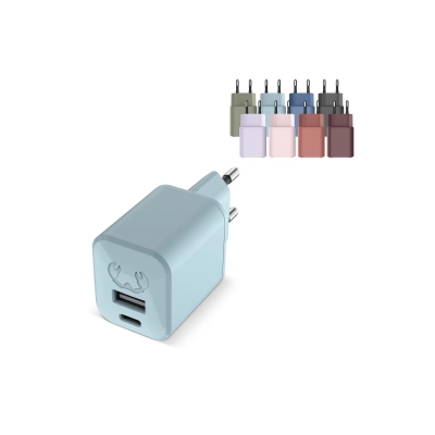 2WC30 I Fresh 'n Rebel Mini Charger USB-C + A PD // 30W kolor deep mauve (LT49407-N0046)
