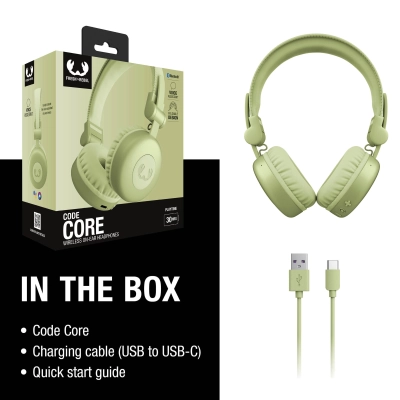 3HP1000 I Fresh 'n Rebel Code Core-Wireless on-ear Headphone kolor jasnozielony (LT49733-N0032)