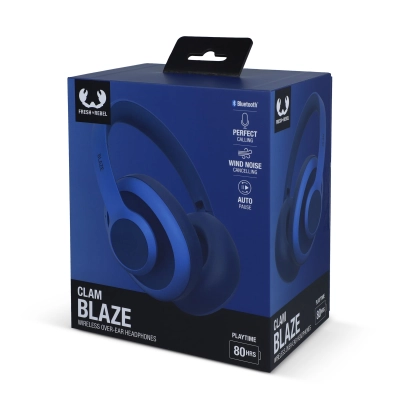 3HP4200 I Fresh 'n Rebel Clam Blaze-Wireless słuchawki ENC kolor niebieski (LT49736-N0011)
