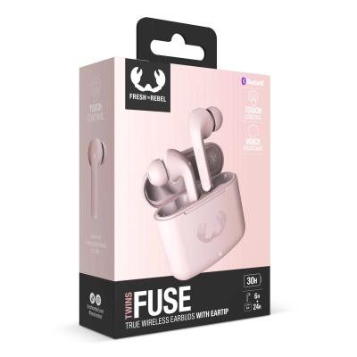 3TW1300 I Fresh 'n Rebel Twins Fuse - True Wireless earbuds kolor pasteloworóżowy (LT49728-N0079)