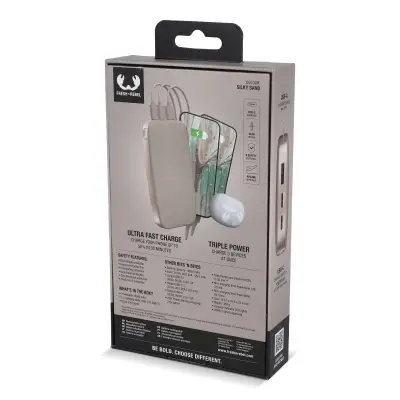 2PB18100 | Fresh 'n Rebel Powerbank 18000mAh USB-C Fast Charging 20W kolor beżowy (LT49403-N0055)