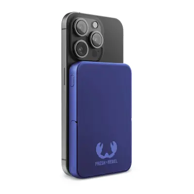 2PBM5000| Fresh 'n Rebel Compatible with MagSafe MagSafe Powerbank Wireless 5000mAh kolor niebieski (LT49413-N0011)