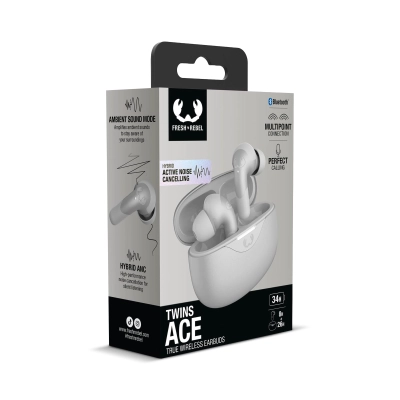 3TW3200 I Fresh 'n Rebel Twins Ace-TWS earbuds with Hybrid ANC kolor jasnoszary (LT49730-N0062)
