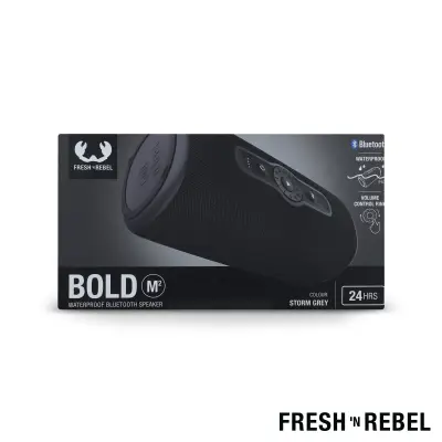1RB7400 I Fresh 'n Rebel Bold M2-Waterproof Bluetooth speaker kolor stalowoszary (LT49731-N0035)