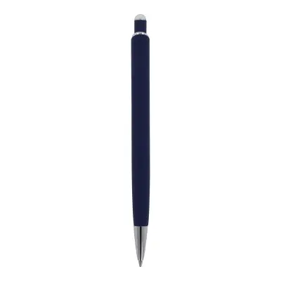 Ballpen Monaco Metal miękki dotyk kolor ciemnoniebieski (LT87780-N0010)