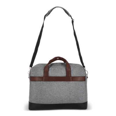 Torba na laptopa/aktówka  Brixton kolor szary / czarny (LT91297-N6102)