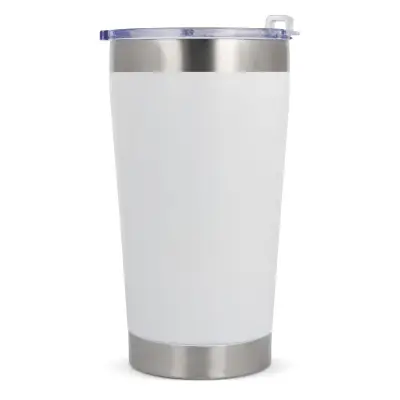 T-ceramic Kubek termiczny z pokrywką Cango 500ml kolor biały (LT98724-N0001)