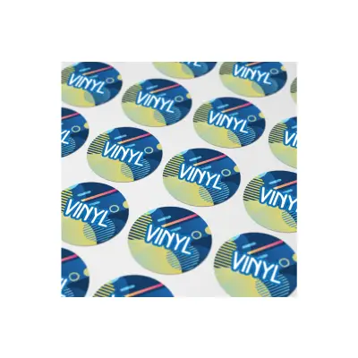 Vinyl Sticker Okrągły Ø 13 mm kolor transparentny (LT99132-N0004)