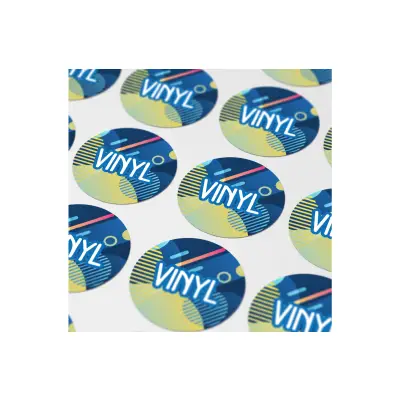 Vinyl Sticker Okrągły Ø 30 mm kolor transparentny (LT99137-N0004)