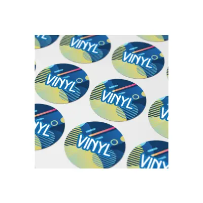 Vinyl Sticker Okrągły Ø 35 mm kolor transparentny (LT99138-N0004)
