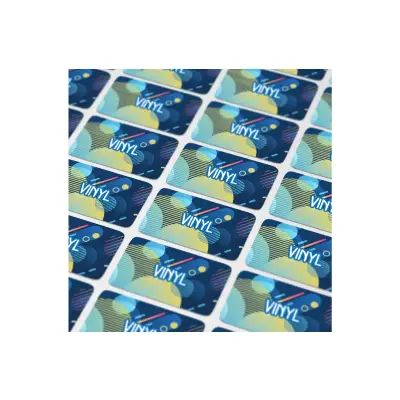 Vinyl Sticker Prostokątny 30x15mm kolor transparentny (LT99143-N0004)