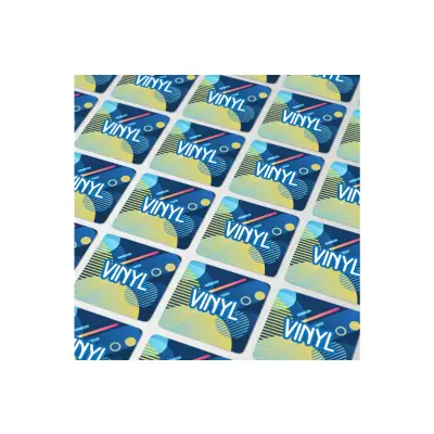 Vinyl Sticker Kwadratowy 10x10mm kolor biały (LT99149-N0001)