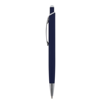 Ballpen Monaco Metal miękki dotyk kolor ciemnoniebieski (LT87780-N0010)