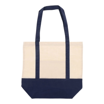 Bawełniana Torba na zakupy OEKO-TEX® 140g/m² 40x10x35cm kolor ciemnoniebieski (LT95248-N0010)