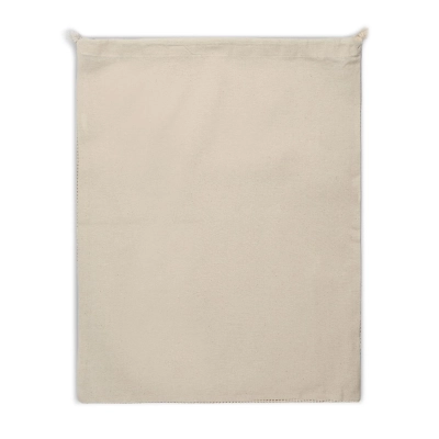 Bawełniana torba wielokrotnego użytku na żywność OEKO-TEX® 40x45cm kolor ecru (LT95210-N0054)