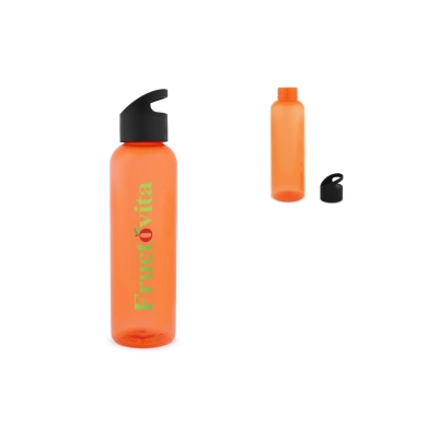 Butelka Loop combi R-PET 600ml kolor biały/przezroczysty / asortyment fluoru (LT98742-N0999)