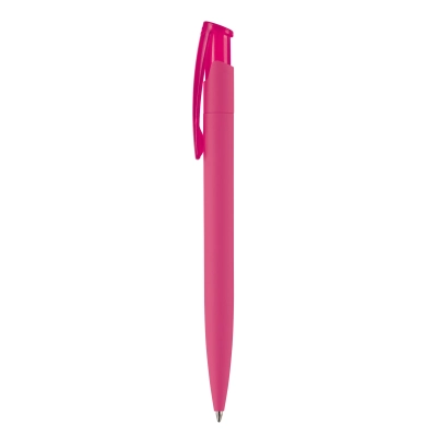 Długopis Avalon soft touch kolor różowy (LT87947-N0076)