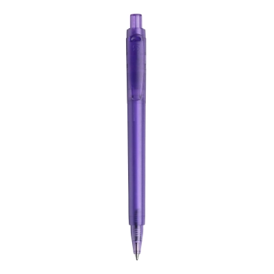 Długopis Baron '03 Ice Frosty kolor transparentny / purpurowy (LT80903-N0472)