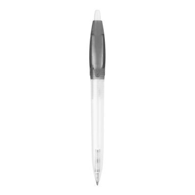 Długopis Bio-S! Clear przejrzysty kolor ecru / czarny (LT87549-N5402)