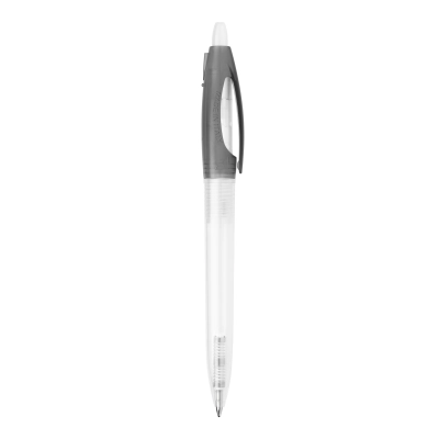 Długopis Bio-S! Clear przejrzysty kolor ecru / czarny (LT87549-N5402)