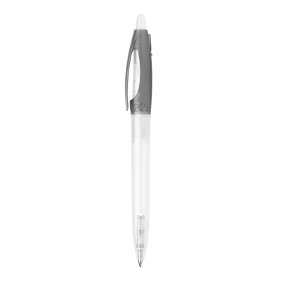 Długopis Bio-S! Clear przejrzysty kolor ecru / czarny (LT87549-N5402)
