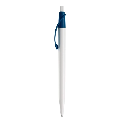 Długopis Cosmo kolor biały / ciemnoniebieski (LT87612-N0110)