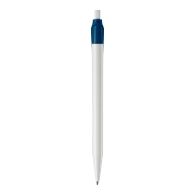 Długopis Cosmo kolor biały / ciemnoniebieski (LT87612-N0110)