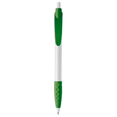 Długopis Cosmo kolor biały / zielony (LT87622-N0131)