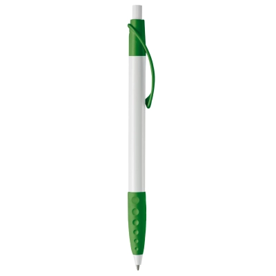 Długopis Cosmo kolor biały / zielony (LT87622-N0131)