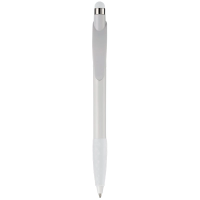 Długopis Cosmo Stylus Grip kolor biały / biały (LT87695-N0101)