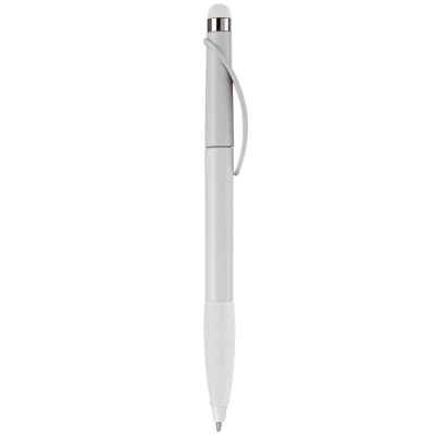 Długopis Cosmo Stylus Grip kolor biały / biały (LT87695-N0101)