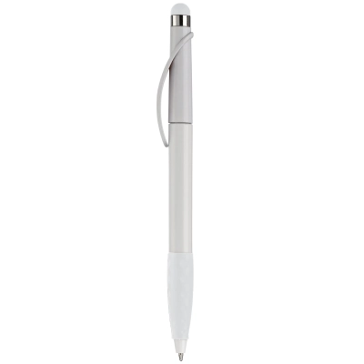 Długopis Cosmo Stylus Grip kolor biały / biały (LT87695-N0101)
