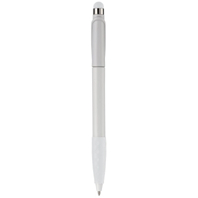 Długopis Cosmo Stylus Grip kolor biały / biały (LT87695-N0101)