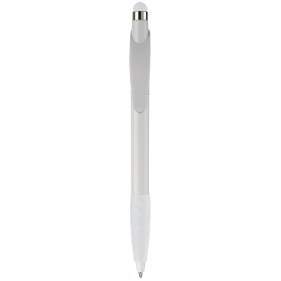 Długopis Cosmo Stylus Grip kolor biały / biały (LT87695-N0101)
