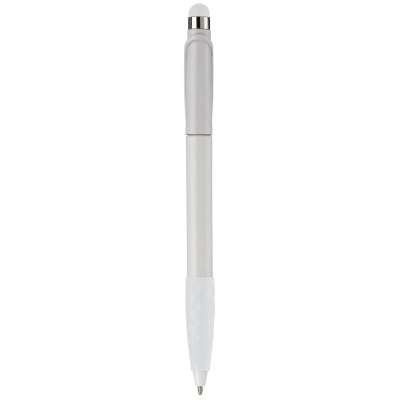 Długopis Cosmo Stylus Grip kolor biały / biały (LT87695-N0101)