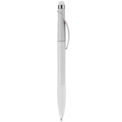 Długopis Cosmo Stylus Grip kolor biały / biały (LT87695-N0101)