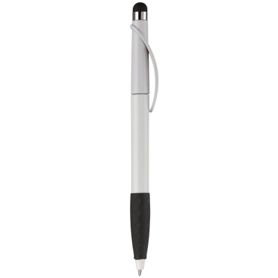 Długopis Cosmo Stylus Grip kolor biały / czarny (LT87695-N0102)