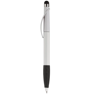 Długopis Cosmo Stylus Grip kolor biały / czarny (LT87695-N0102)