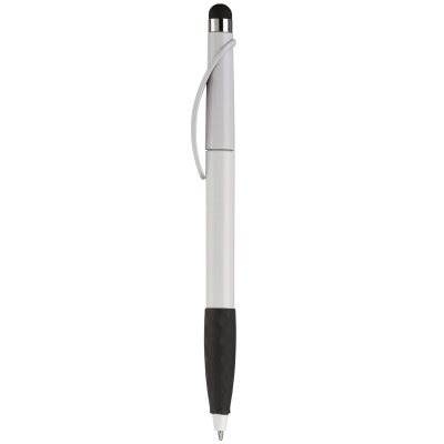 Długopis Cosmo Stylus Grip kolor biały / czarny (LT87695-N0102)