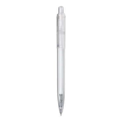 Długopis Ducal Clear przejrzysty kolor transparentny / biały (LT80917-N0401)