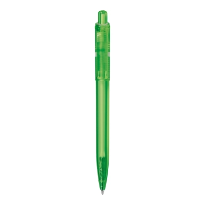 Długopis Ducal Clear przejrzysty kolor transparentny / jasnozielony (LT80917-N0432)