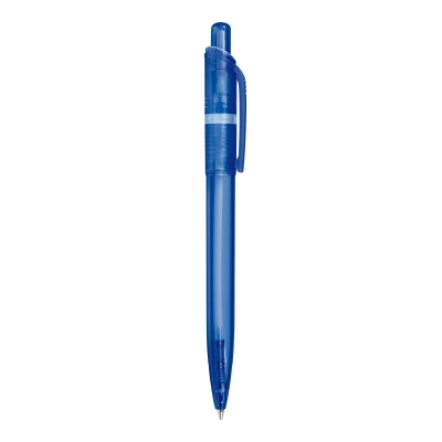 Długopis Ducal Clear przejrzysty kolor transparentny / niebieski (LT80917-N0411)