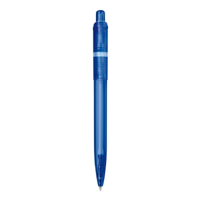 Długopis Ducal Clear przejrzysty kolor transparentny / niebieski (LT80917-N0411)